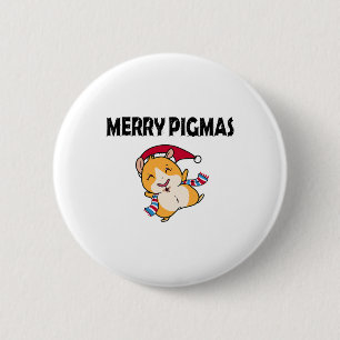 Glad Pigmas ansiktsmask Roligt marsvin jul Knapp