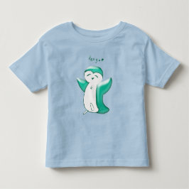 Glad Pingvin Grön T-shirt för Småbarn