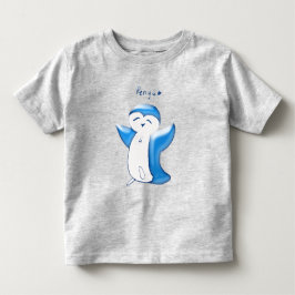 Glad Pingvin(Lt Blå) Småbarn T-shirt