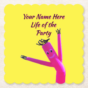 Glad Pink Party Liv Underlägg Papper