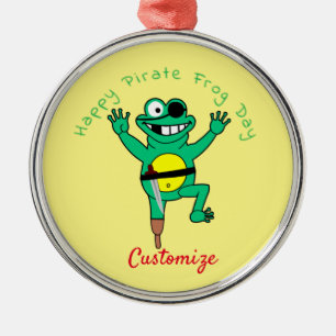 Glad Piratgrodedag Thunder_Cove Julgransprydnad Metall
