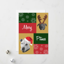 Glad Pitmas Julkort