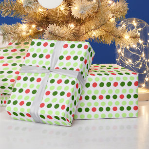 Glad Polka Dot Jul Presentpapper
