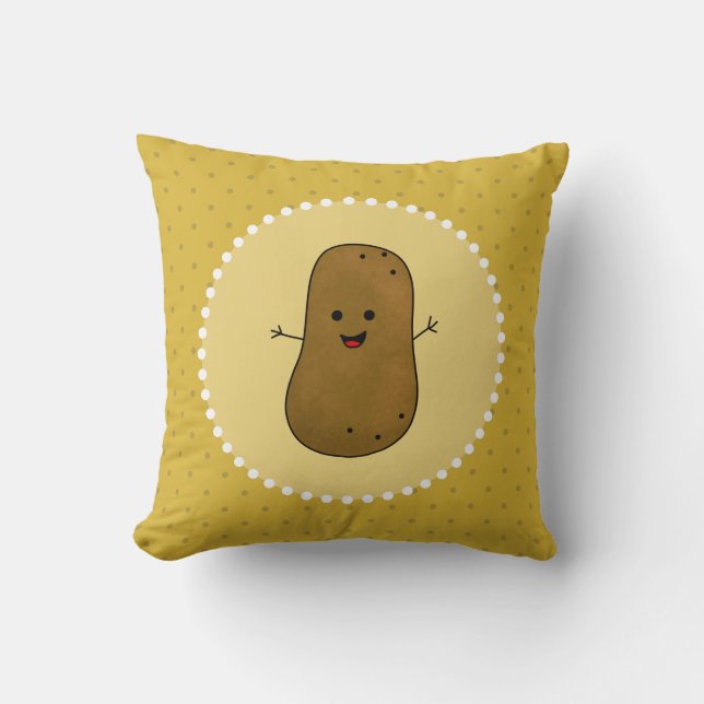 Glad Potatis Kudde (Framsida)