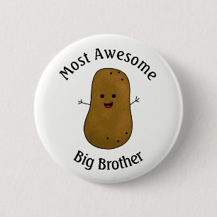 Glad Potatis Mest Fantastiske Storebror Knapp