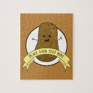 Glad Potatis Personlig Pussel