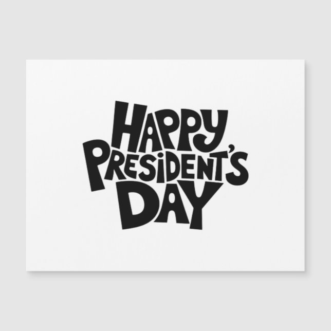 Glad Presidentens dag Classic (Framsida)