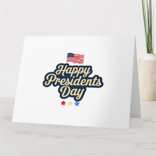 Glad Presidentens dag Classic Kort
