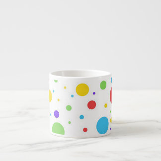 Glad prickig punkt espressomugg