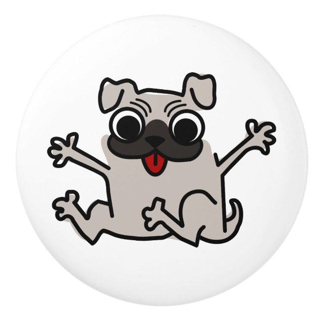 Glad Pug Knopp (Framsidan)