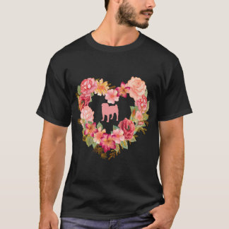 Glad Pugmas: Julpug T Shirt