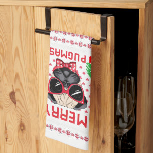 Glad Pugmas! Kökshandduk