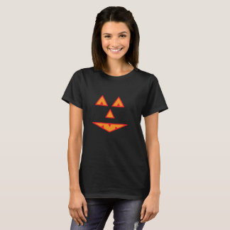 Glad Pumpa Ansikte T-Shirt