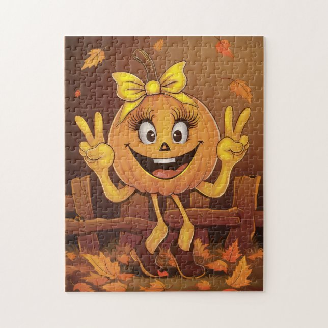 Glad pumpa. pussel (Vertikal)