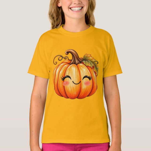 Glad pumpa  t shirt (Framsida)