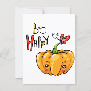 Glad pumpa vykort
