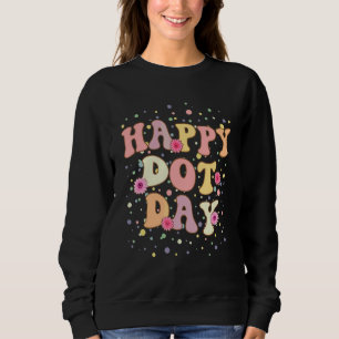 Glad Punkt Dag Internationella Punkt Dag Färgglad  T Shirt