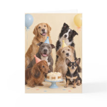 Glad Räddningsdag Hund Adoptivdag Firande Party