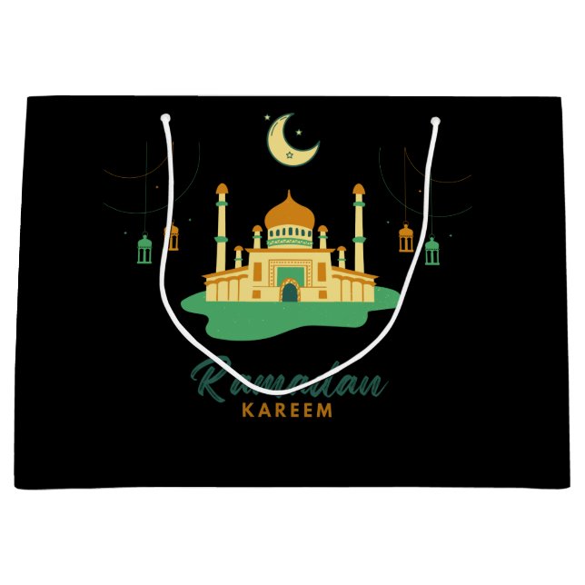 Glad Ramadan Kareem och Eid Mubarak 2026 (Framsidan)