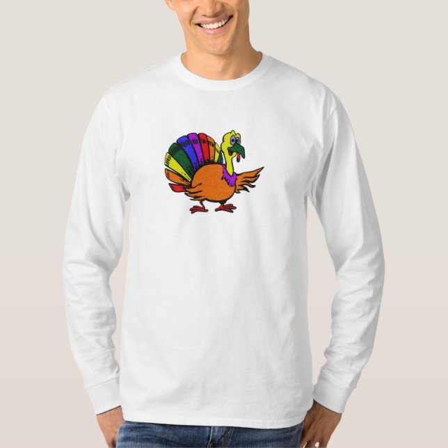 Glad regnbåge Turkiet! T Shirt (Framsida)