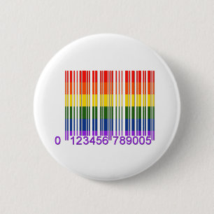 Glad regnbågeBarcode 1 Knapp