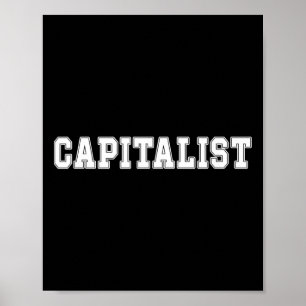 Glad republikansk kapitalistisk pro-kapitalism rep poster