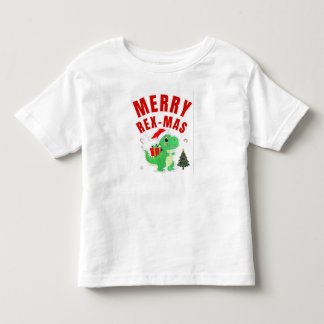 Glad Rex-Mas Juldinosaur T Shirt