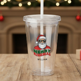 Glad Rizzmas Retro Tomte Roligt Jul Take Away Mugg