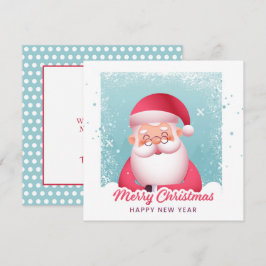 Glad Saint Nick Tomte Julkort