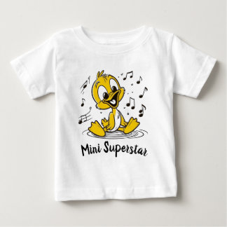 Glad sångande ankunge musikalisk tecknad film 🐥🎶 t shirt