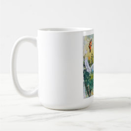 Glad Scottie i en äng Kaffemugg
