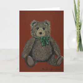 Glad semester Teddy Helgkort