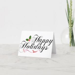 Glad semesterpresent Liten, 4" x 5,6" Vikt julkort Helgkort