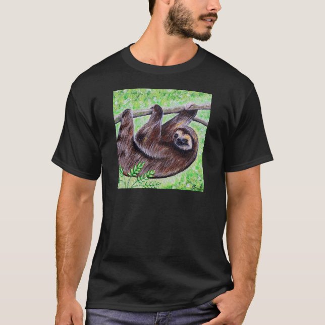 Glad Seng Målarverk T-shirt (Framsida)