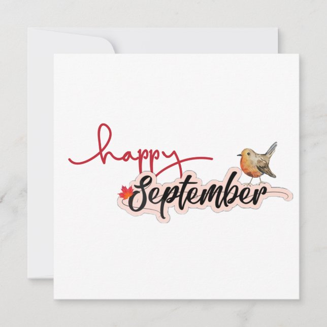Glad september (Framsida)