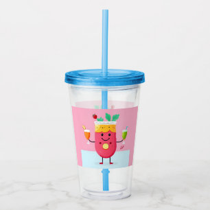 Glad seriefigur för juice take away mugg