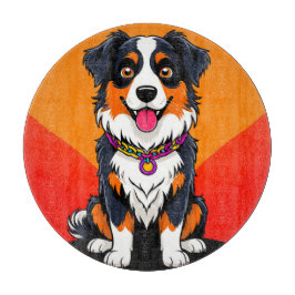 Glad seriehundillustration