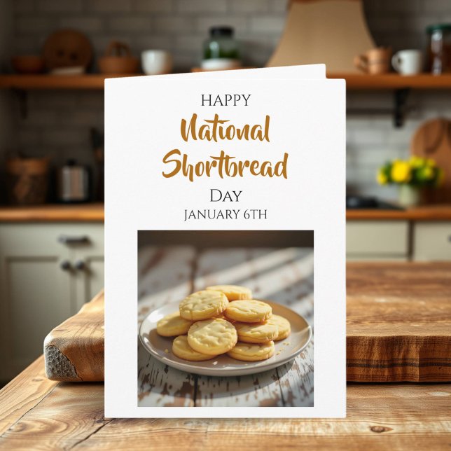 Glad Shortbreads dag | 6:e januari Kort (Skapare uppladdad)