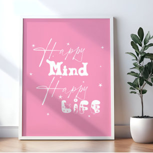 Glad Sinnesstämning Glad Liv Glada Poster