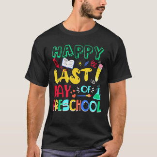 Glad sista dag för förskolelärare Studentexamen T Shirt