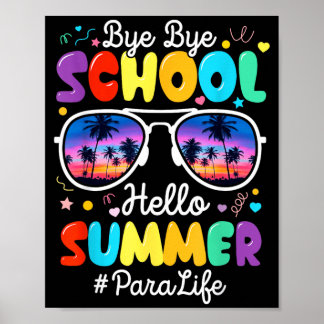Glad sista skoldagen Para Life Sommarlov Poster