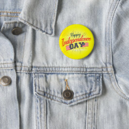 Glad självständighetsdag - 4:e juli-present knapp