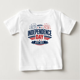 Glad självständighetsdag 4 juli Patriotisk T Shirt