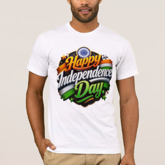 Glad självständighetsdag – Premium 3D Patriotisk T Shirt