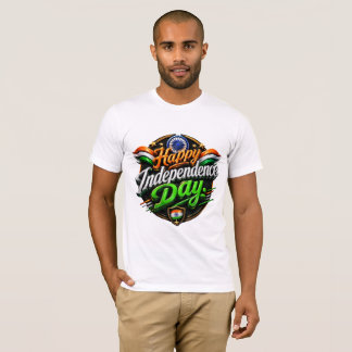 Glad självständighetsdag – Premium 3D Patriotisk T Shirt