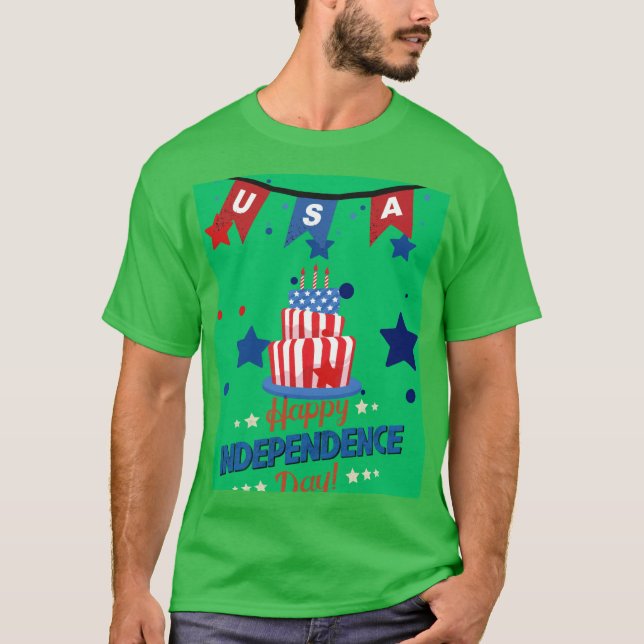 GLAD SJÄLVSTÄNDIGHETSDAG T SHIRT (Framsida)