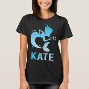 Glad Sjöjungfru - Kate Namn T Shirt