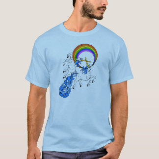 Glad skjorta för Unicorn T Shirt