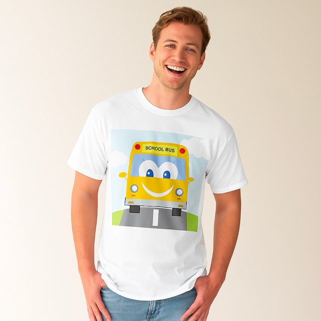 Glad Skolbuss T Shirt (Skapare uppladdad)