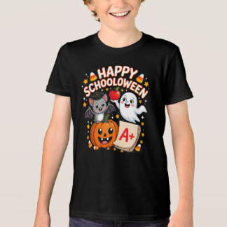 Glad Skolloween Söt Spök Pumpa A+ T Shirt